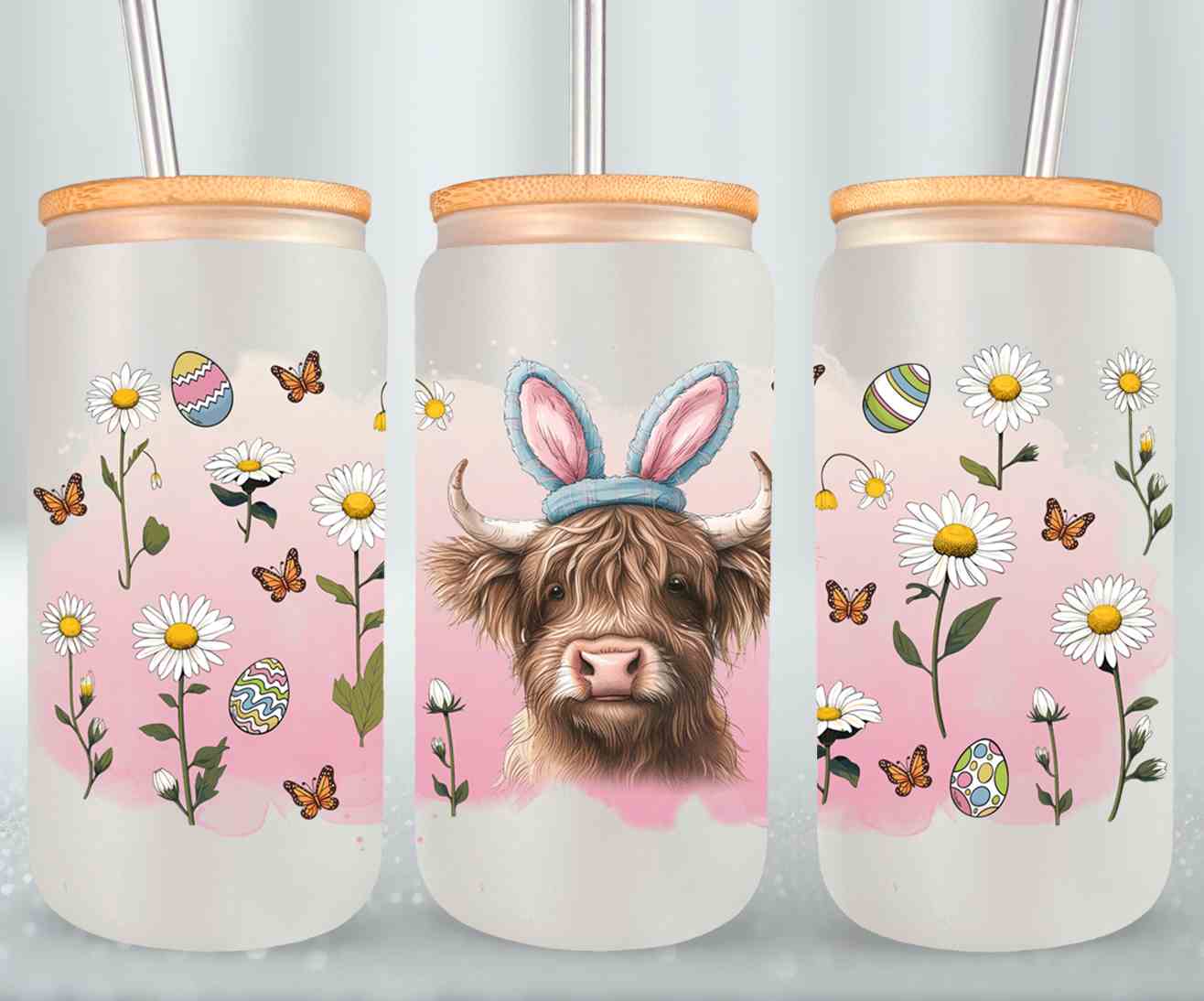 Highland Cow Easter-10370